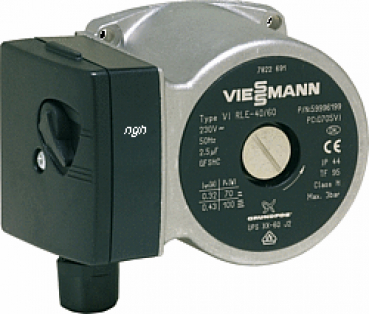 Vissmann Umwälzpumpenmotor Typ VI RLE-40/60 passend für Vitodens ab 2004 • Referenz-Nr.: 7822691
