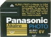 Foto-Batterie Alkaline Flat Pack 4LR-61